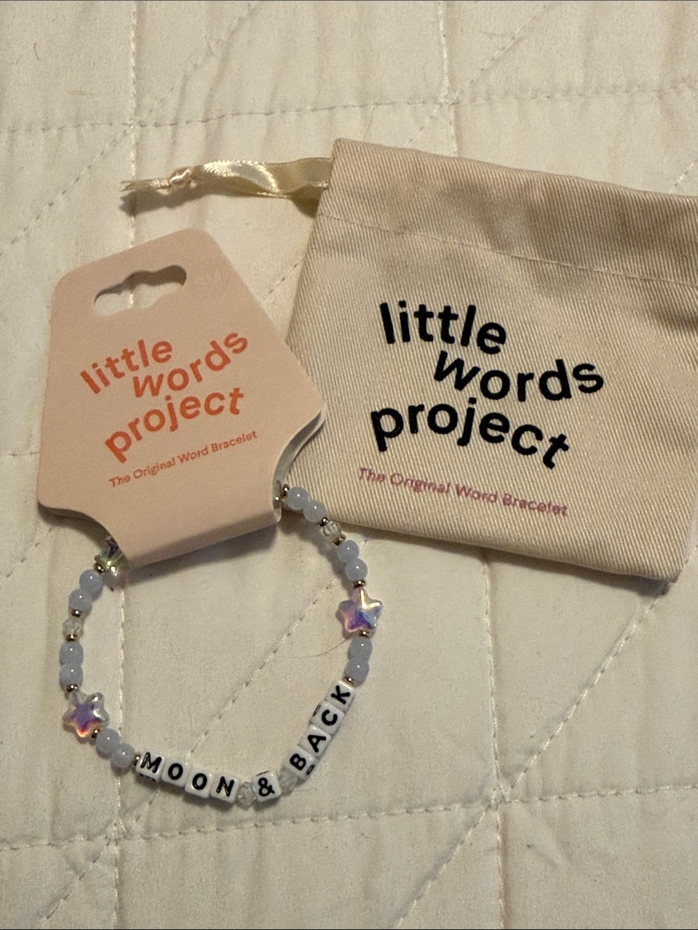 Little Words Project S/M bracelet … Moon & Back